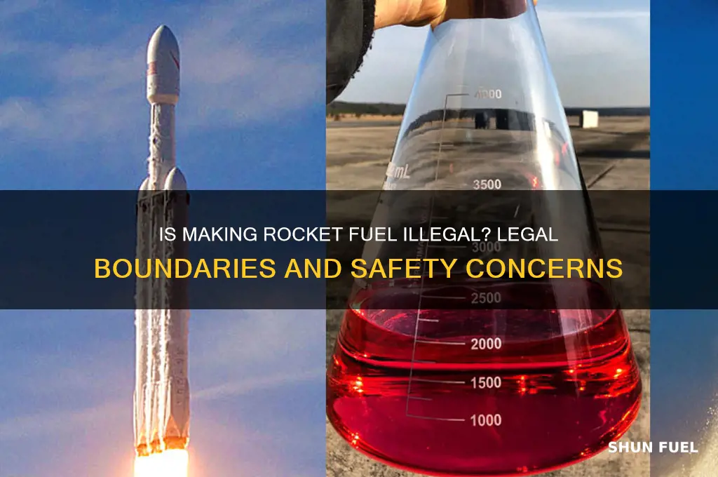 is making rocket fuel illegal
