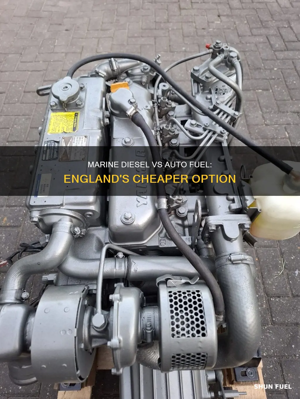 is marine diesel cheaper in england than auto fuel
