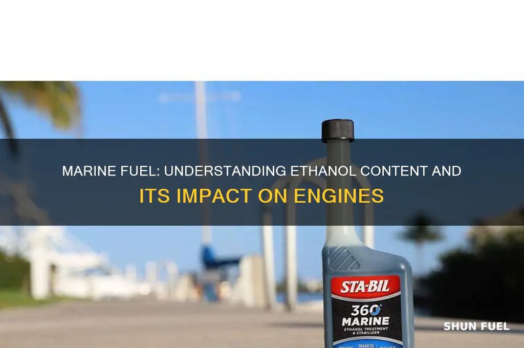 is marine fuel ethanol free