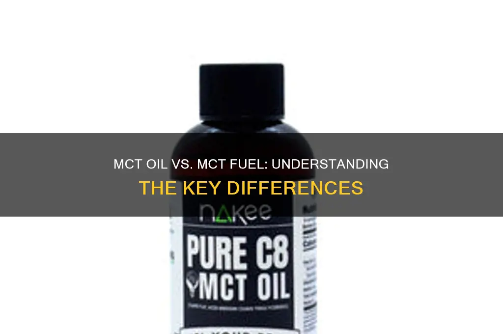 is mct oil mct fuel