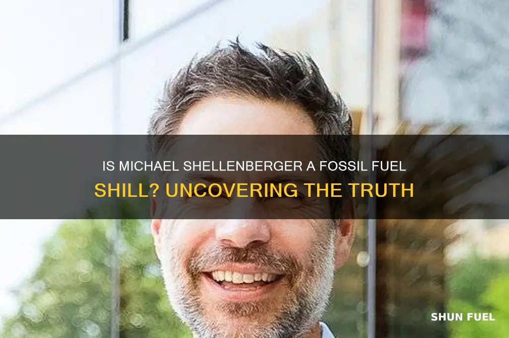 is michael shellenberger a fossil fuel shill