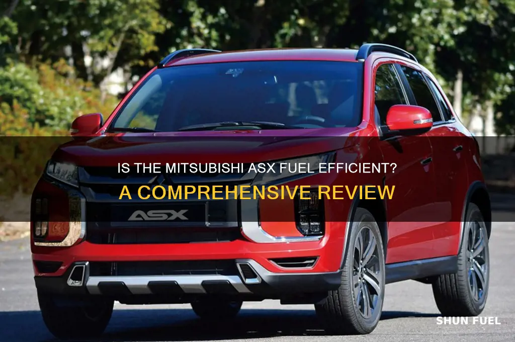 is mitsubishi asx fuel efficient