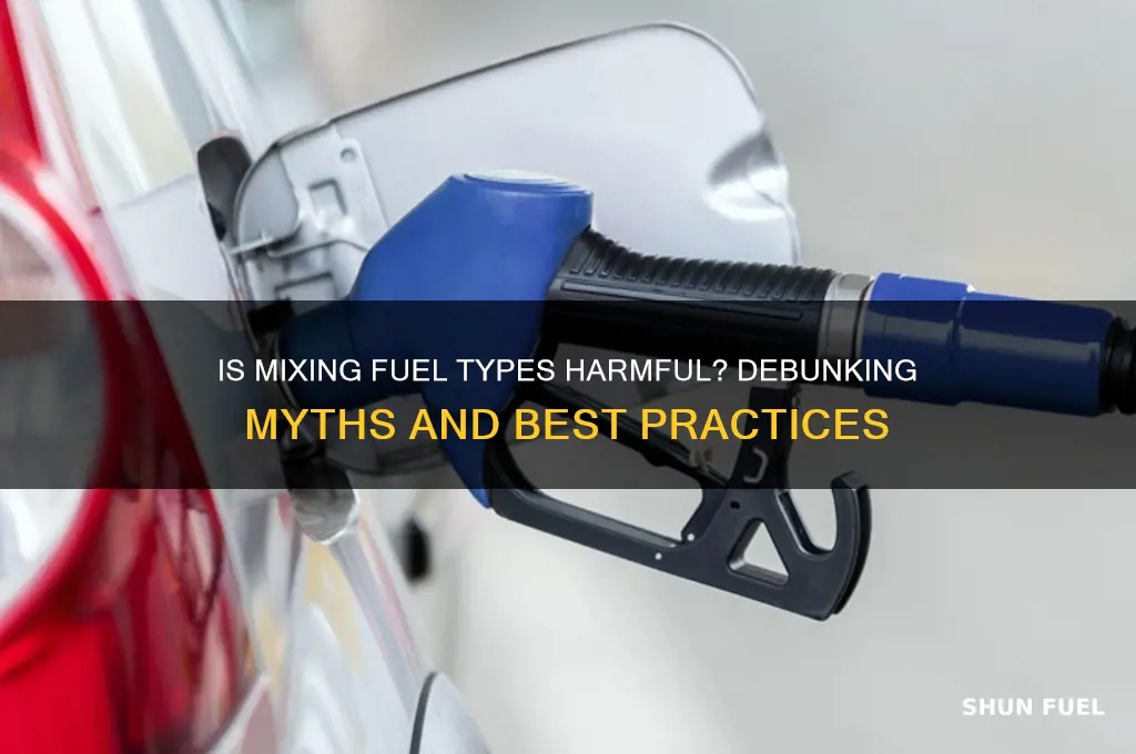 is mixing fuel bad