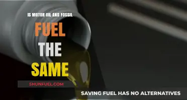 Motor Oil vs. Fossil Fuels: Understanding Their Differences and Uses