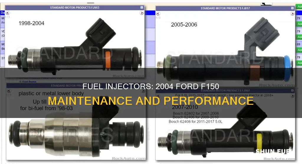 is my 2004 ford f150 fuel injectors
