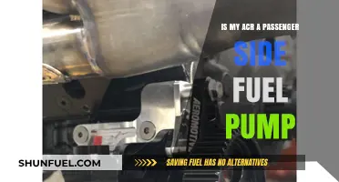 Identifying Your Car's Passenger Side Fuel Pump: A Quick Guide