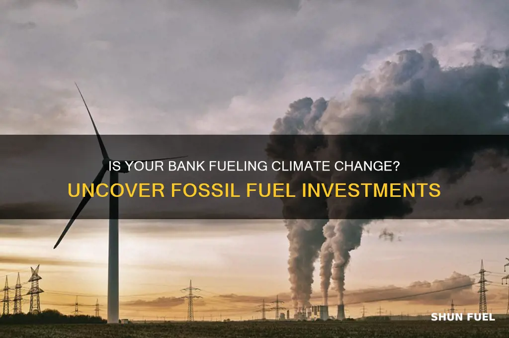is my bank funding fossil fuels