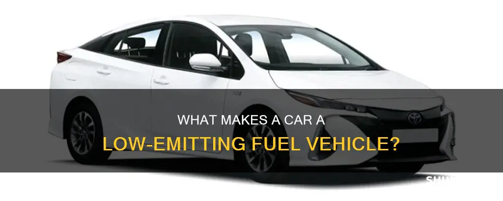 is my car considered a low emitting fuel