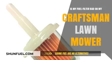 Lawn Mower Fuel Filter: How to Know It's Bad