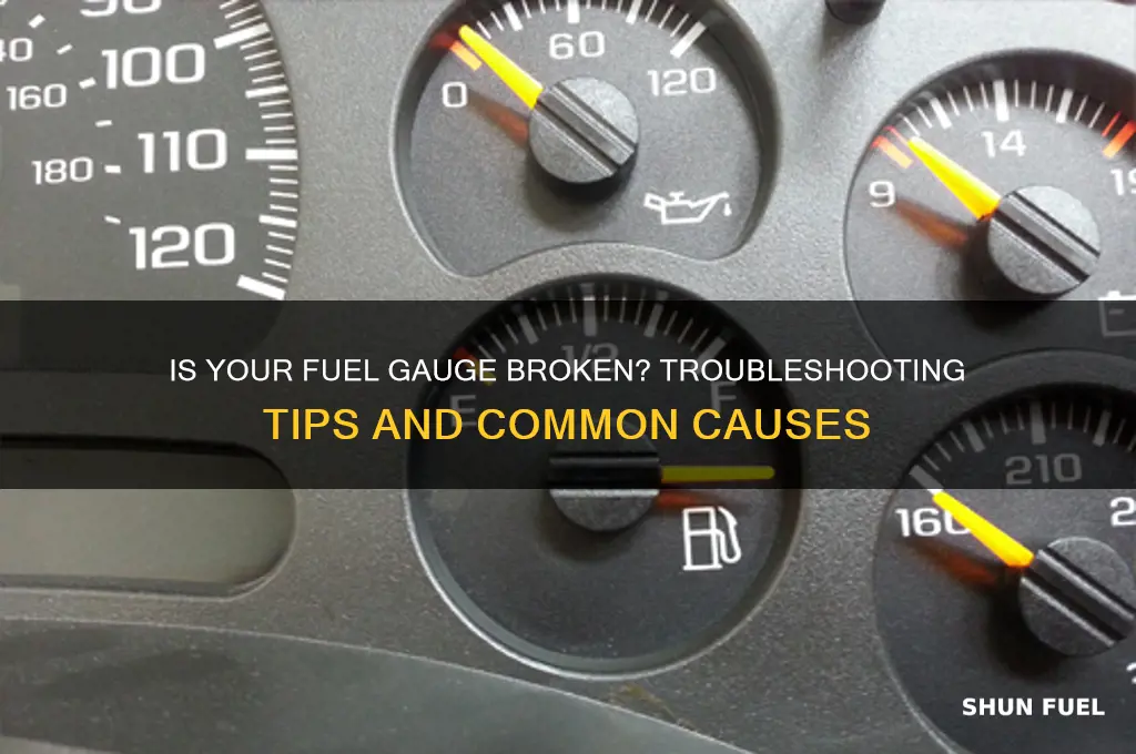 is my fuel gauge broken