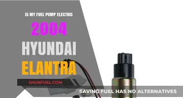 Is Your 2004 Hyundai Elantra's Fuel Pump Electric? Find Out!