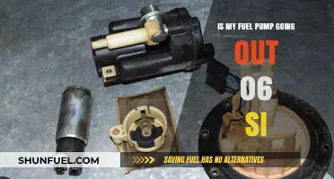Is Your 06 SI Fuel Pump Failing? Signs to Watch For