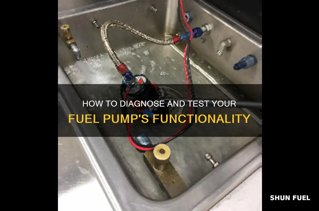 is my fuel pump working