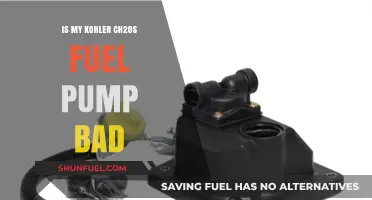 Troubleshooting Kohler CH20S Fuel Pump Issues: Is It Failing?