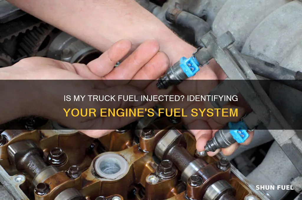 is my truck fuel injected