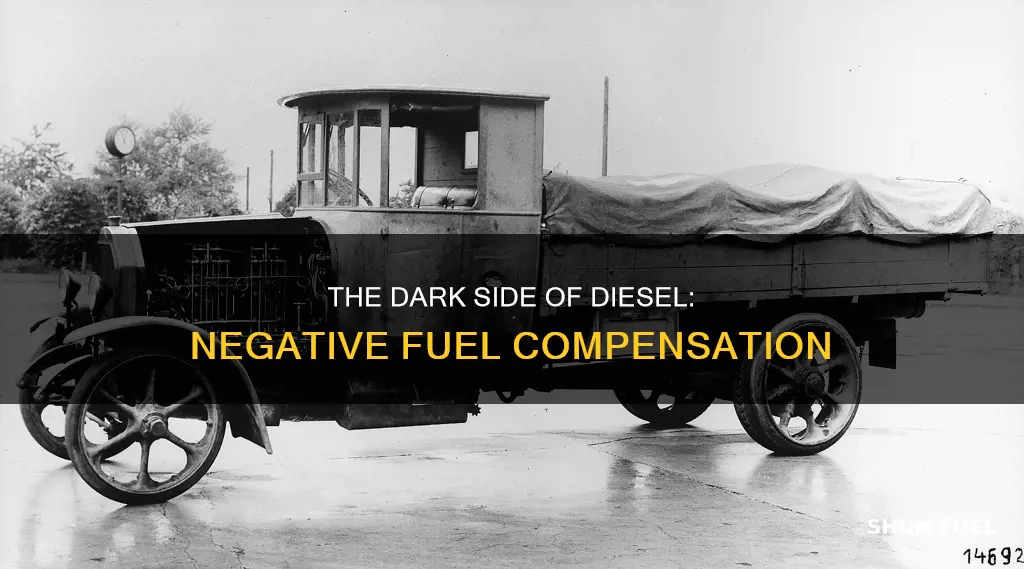 is negative fuel compensation acceptable in diesel motors