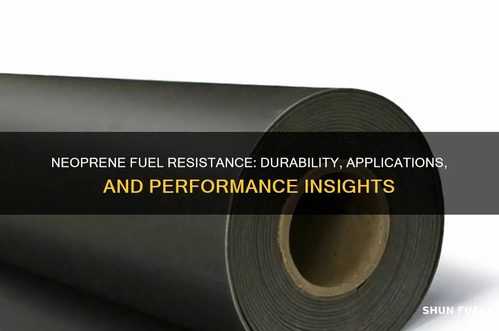 is neoprene fuel resistance