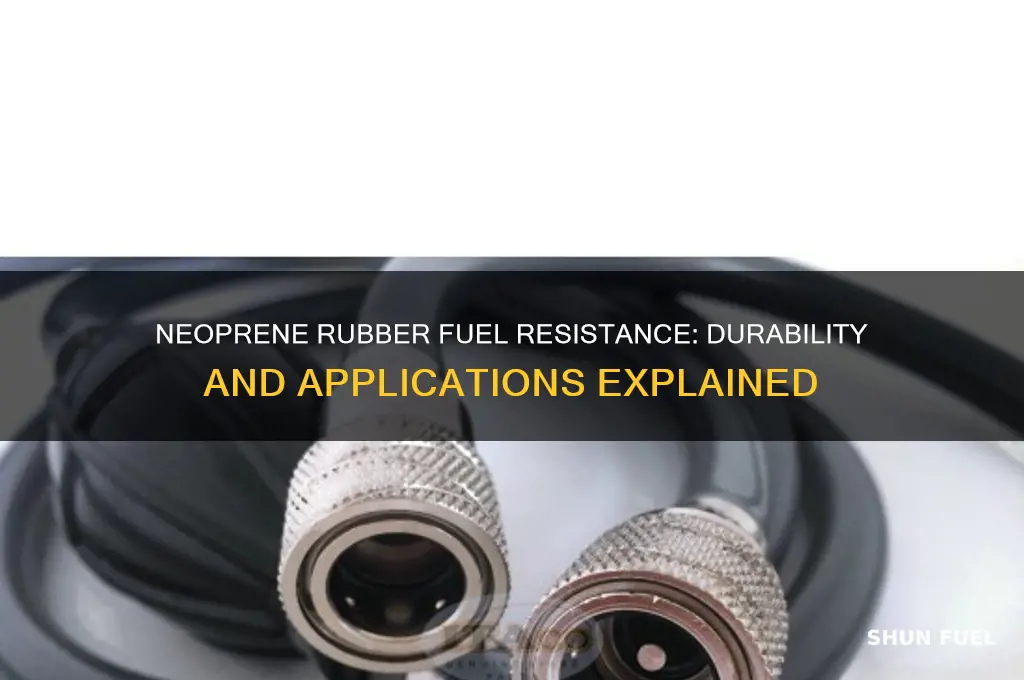 is neoprene rubber fuel resistant