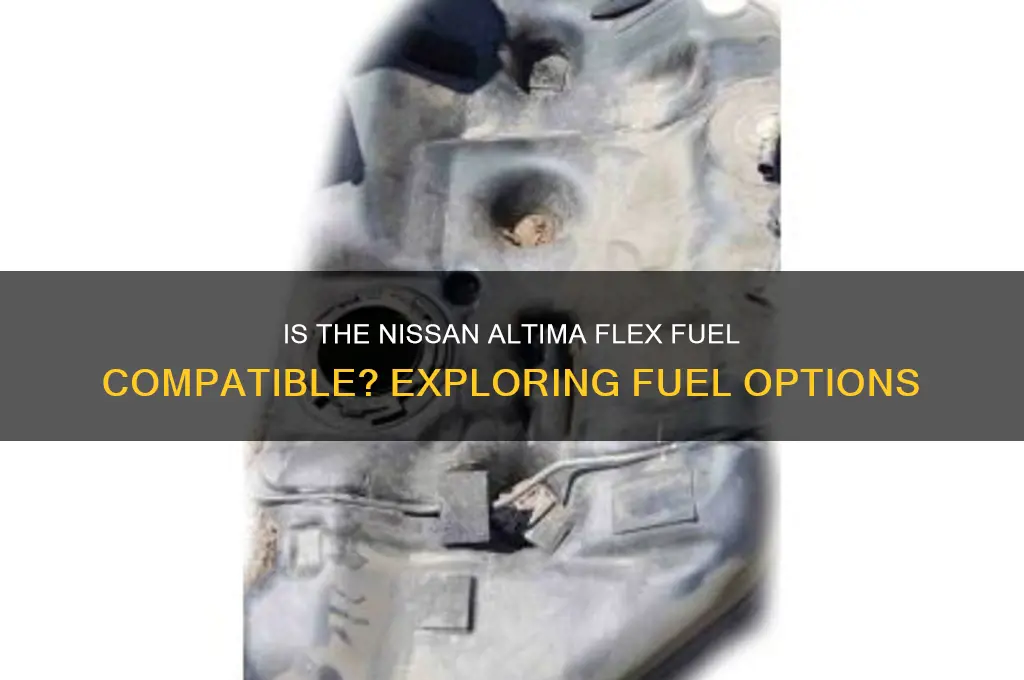 is nissan altima flex fuel