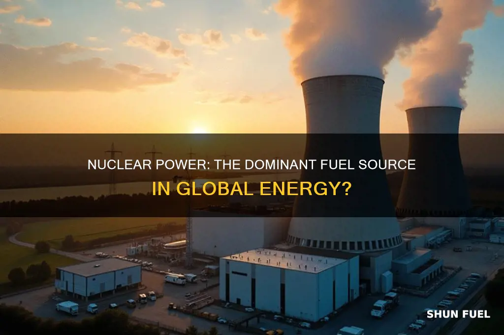 is nuclear power the most widely used fuel