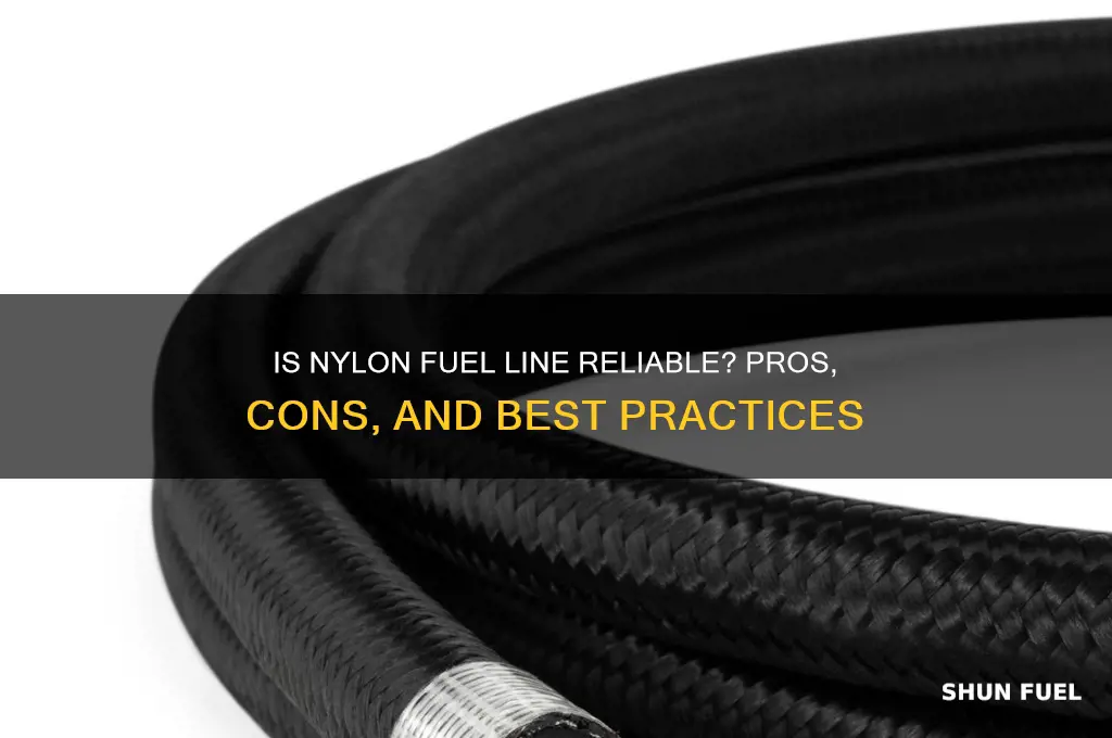 is nylon used for fuel line good