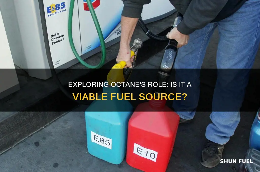 is octane used as fuel