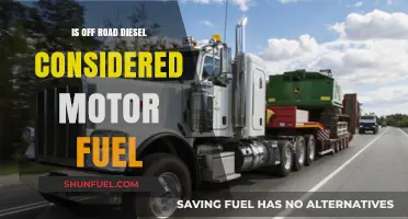 What Defines Off-Road Diesel as Motor Fuel?