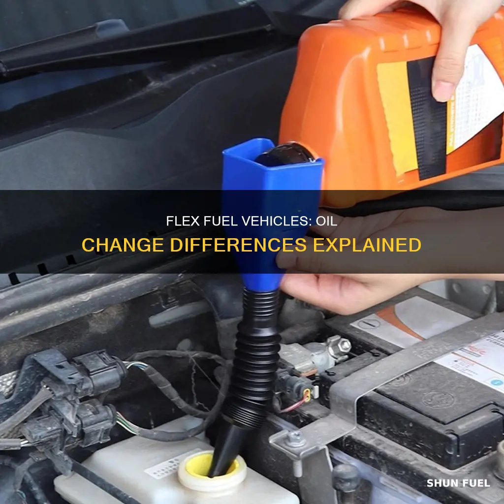 is oil change different on flex fuel vehicles