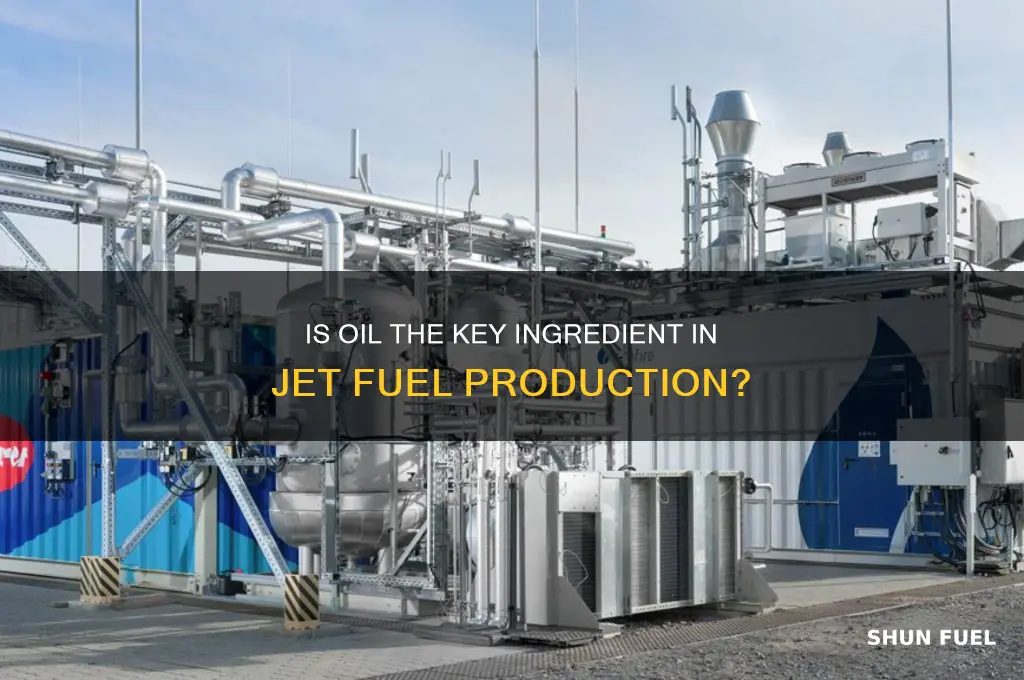 is oil used to make jet fuel