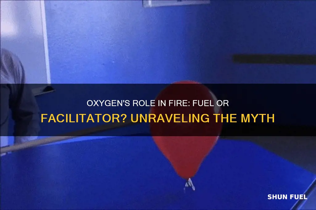 is oxygen fuel for fire