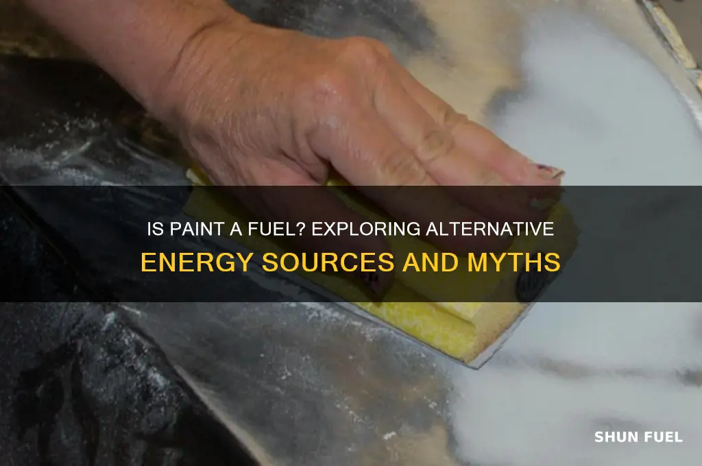 is paint a fuel