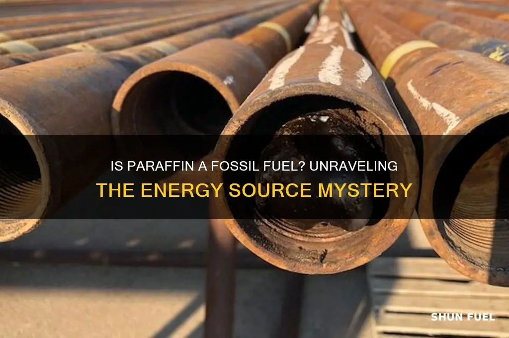 is paraffin a fossil fuel