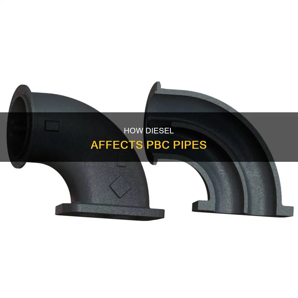 is pbc pipe affected by diesel fuel