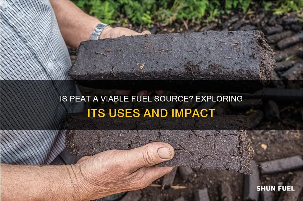 is peat a fuel
