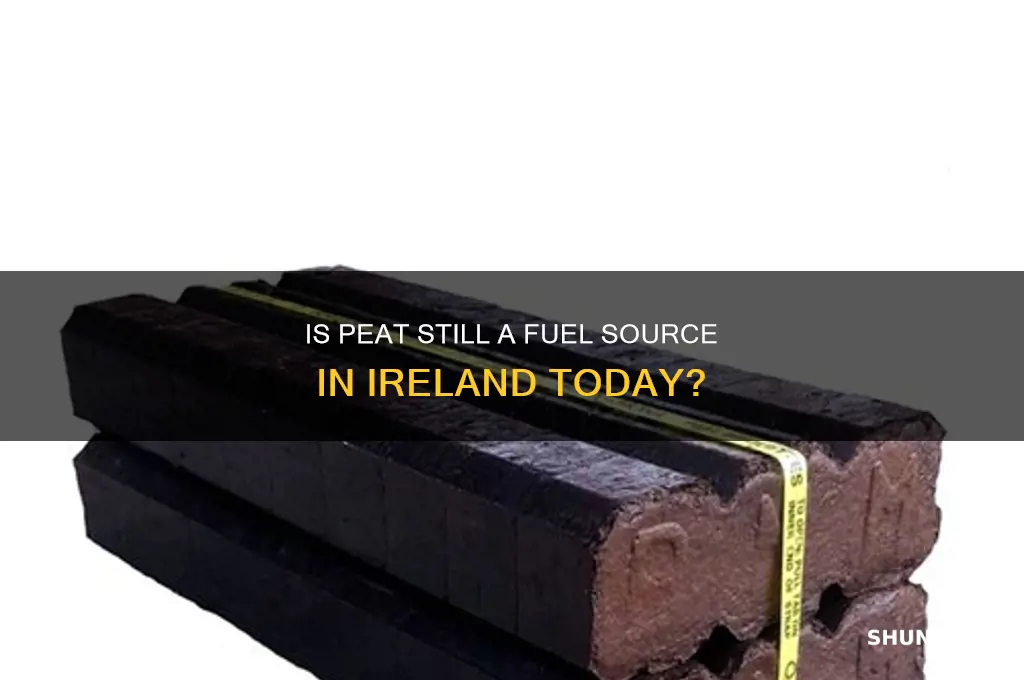 is peat still used as fuel in ireland