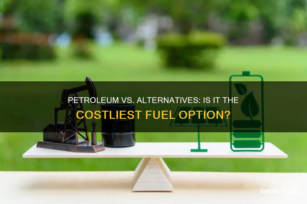 is petroleum more expensive fuel
