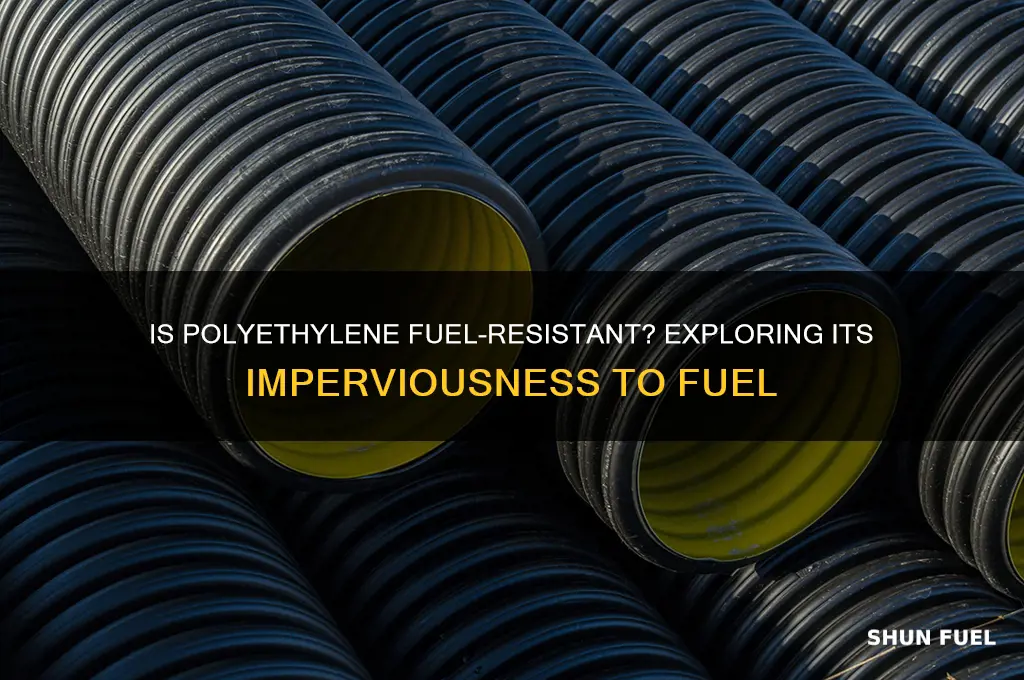is polyethelene impervious to fuel