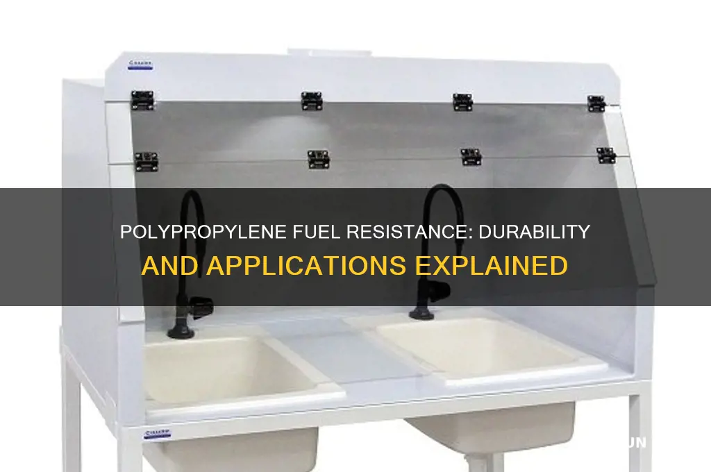 is polypropylene fuel resistance