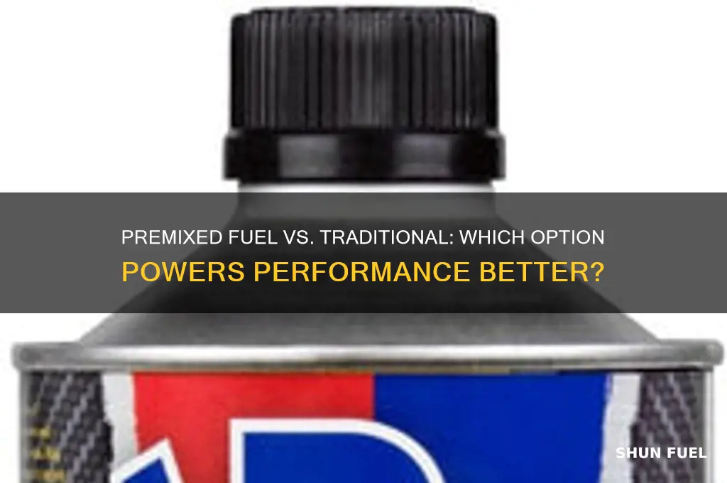 is premixed fuel better