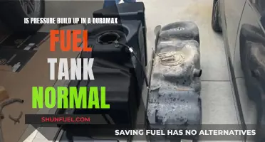 Duramax Fuel Tank: Pressure Build-Up Normal?