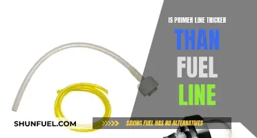 Primer Line vs Fuel Line: Which is Thicker?