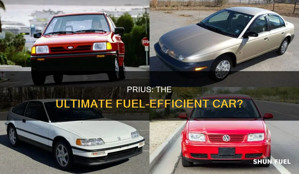 is prius the most fuel efficient car