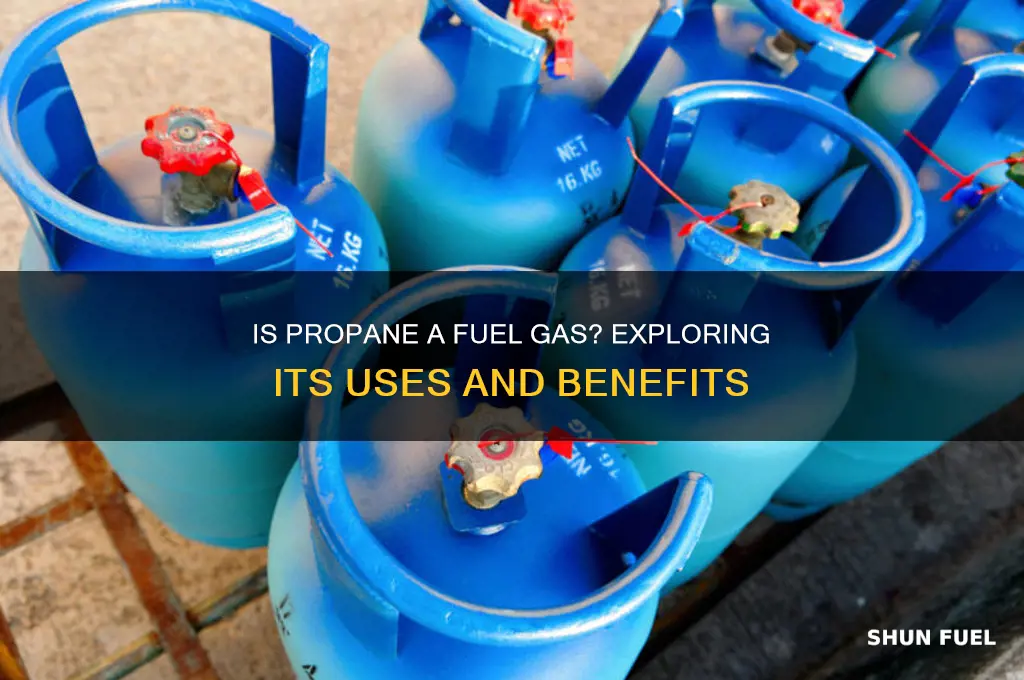 is propane a fuel gas