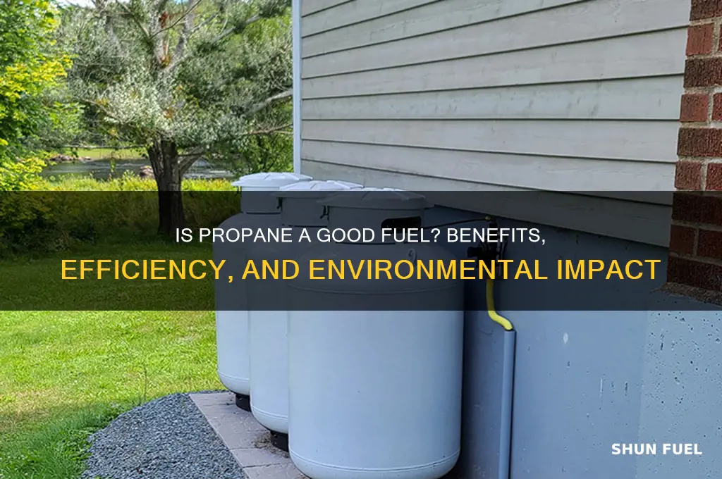 is propane a good fuel