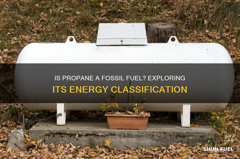 is propane considered a fossil fuel