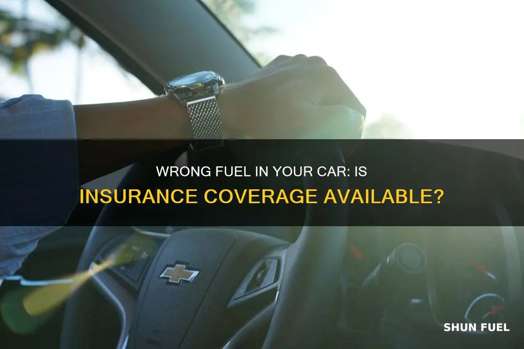 is putting wrong fuel in car covered by insurance
