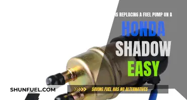 Replacing a Fuel Pump on a Honda Shadow: Easy Fix?