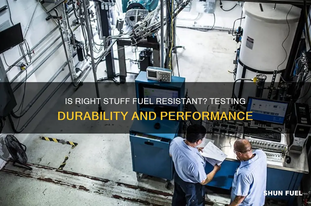 is right stuff fuel resistant