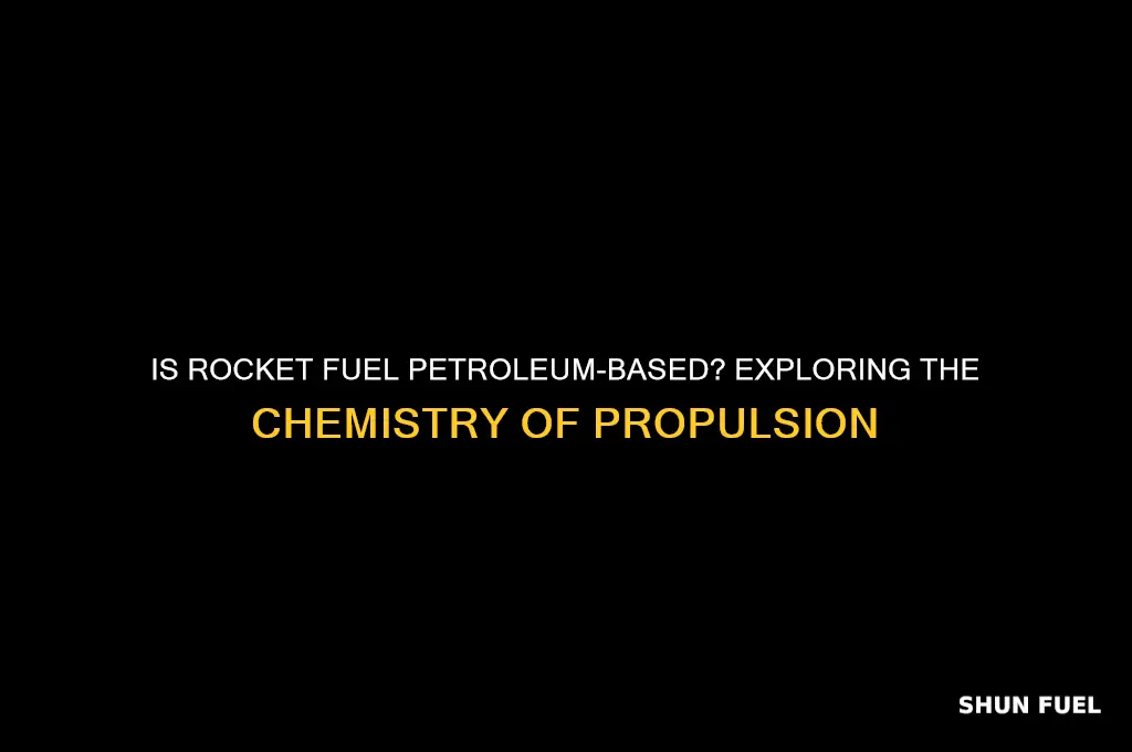is rocket fuel petroleum based