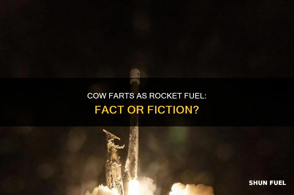is rocket fuel use cow farts
